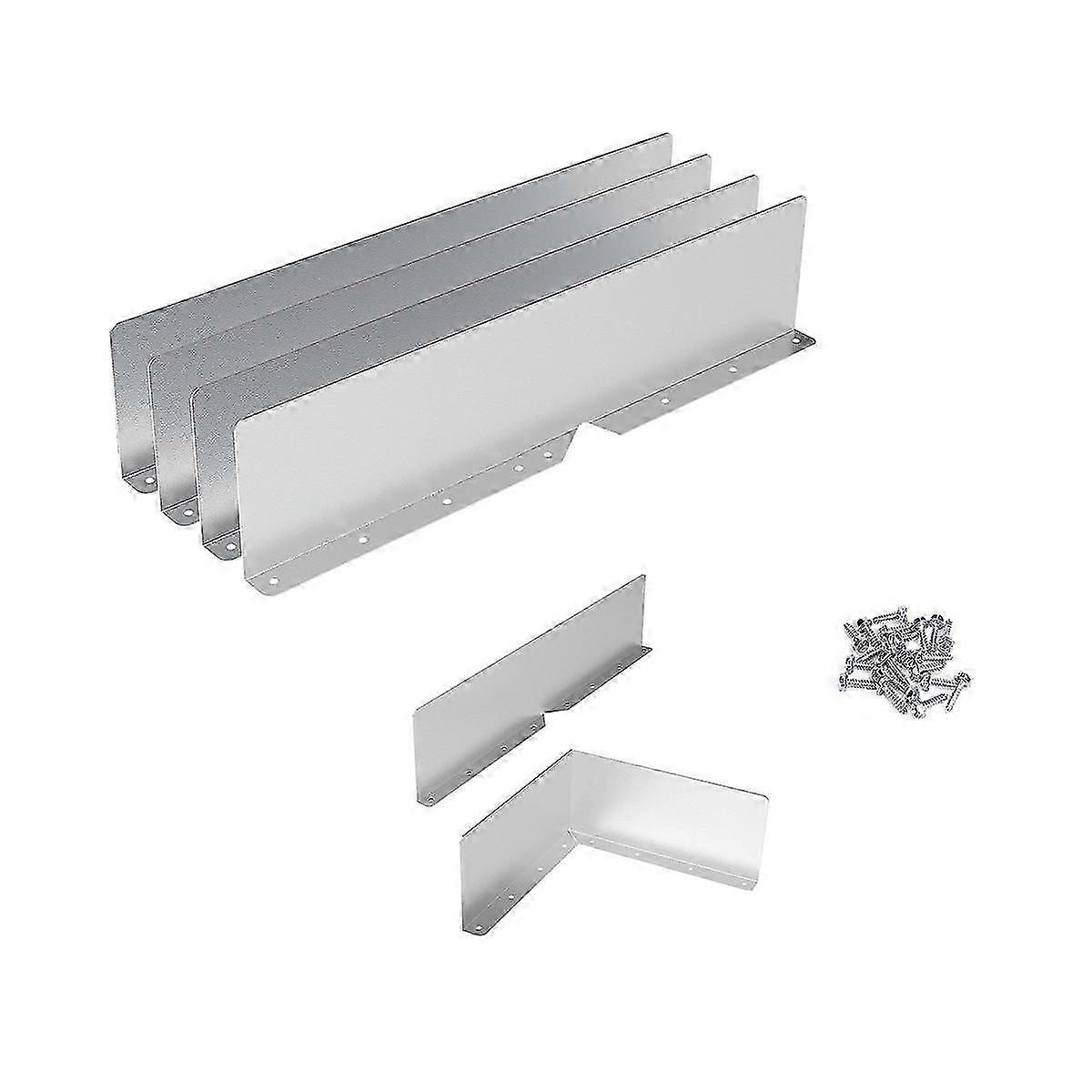 6 قطع وادي الحضيض حراس سبلاش، المطر مزراب وادي تسقيف حراس مزراب، محول سقف المطر الغوص