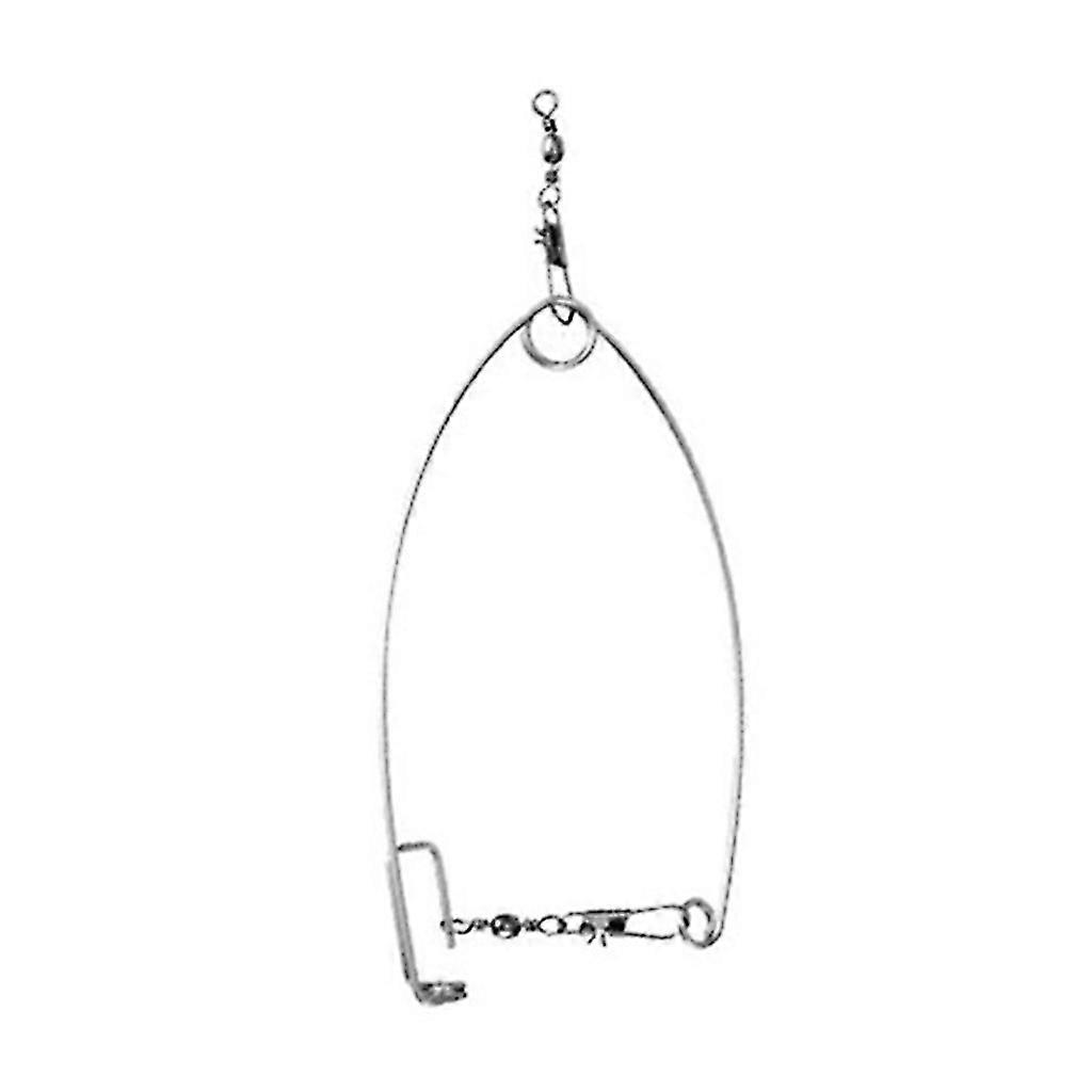 Actuated Fishing Hook with Springs Automatic Fish Hook Device Stainless