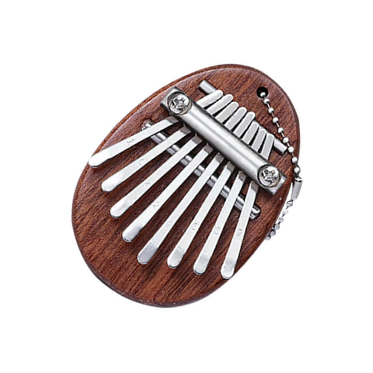 Practical Kalimba Miniature Thumb Piano Made of Natural Wood, Musical Instrument for Beginners, Portable and Easy to Use for Music Lovers and Novices.