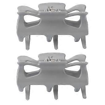 2pcs Hot Roller Clips Cheveux Bigoudi Griffe Clips Remplacement pour Femmes Filles Section De Cheveux StylingYMMR)