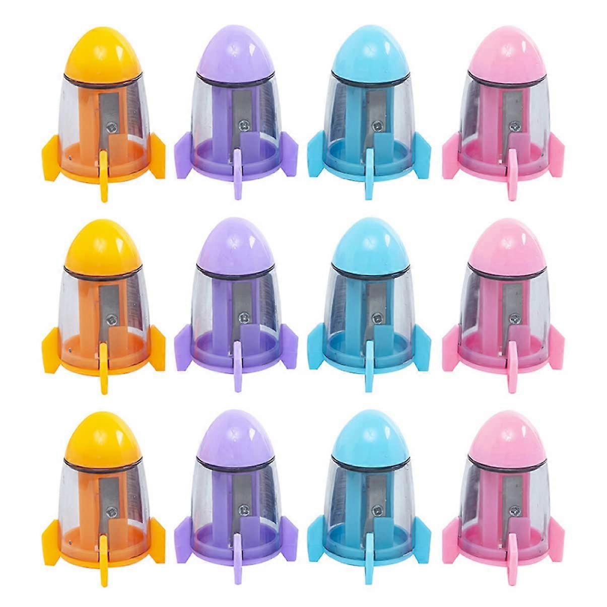 Pencil Sharpener Handheld Metal Sharpener for Children Portable Pocket Tool Adorable Design Kids Stationery Accessories