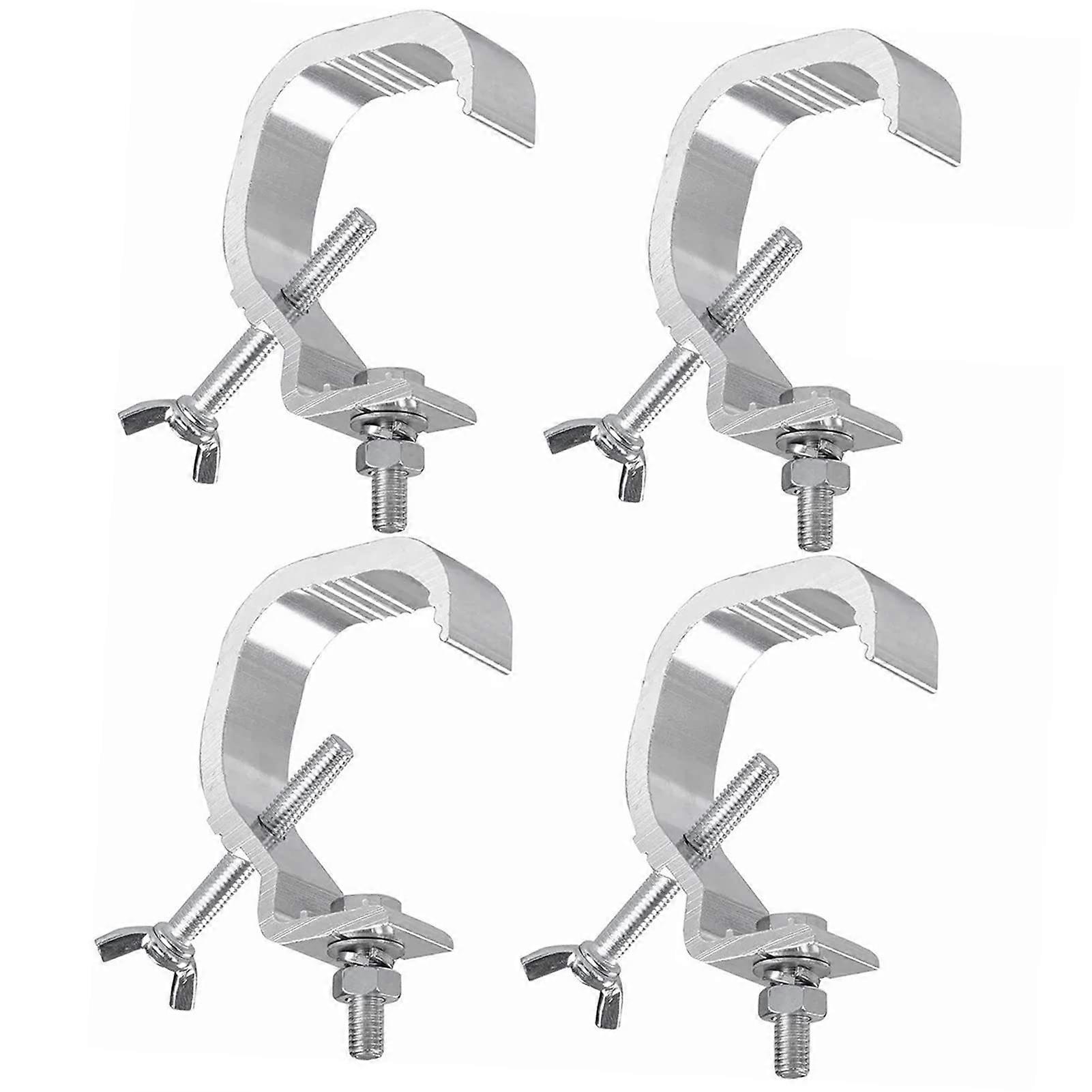 Stage Light Hook Set, 4 Pieces, Heavy Duty Bracket, Cast Aluminium