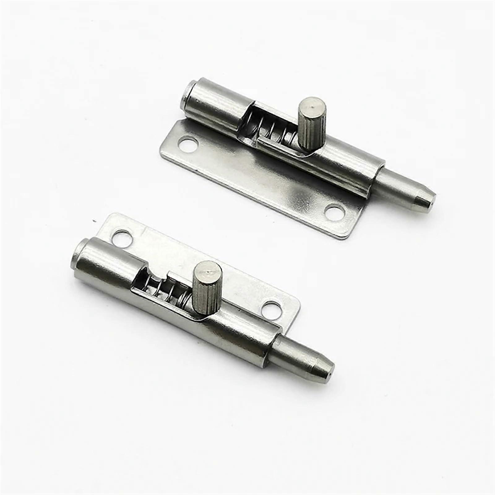 CL260 Over Retractable Strap Spring Bolts, Removable Steel Door Latch for Cabinets, Switch Boxes, Left-Handed Design
