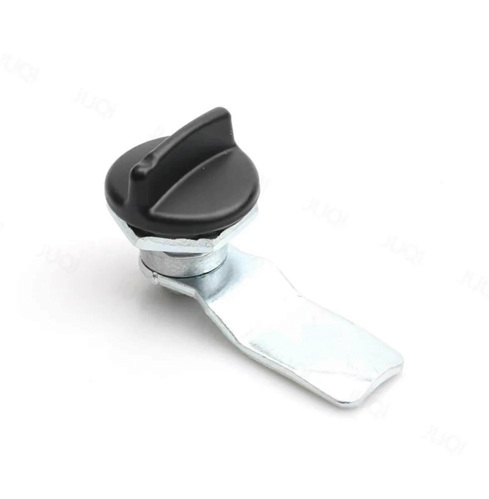 MS7152 Rotary Bolt Lock MS7053C4 Electrical Cabinet Lock Black Lock Cylinder Lock for Sheet Metal Cabinets 1Pc
