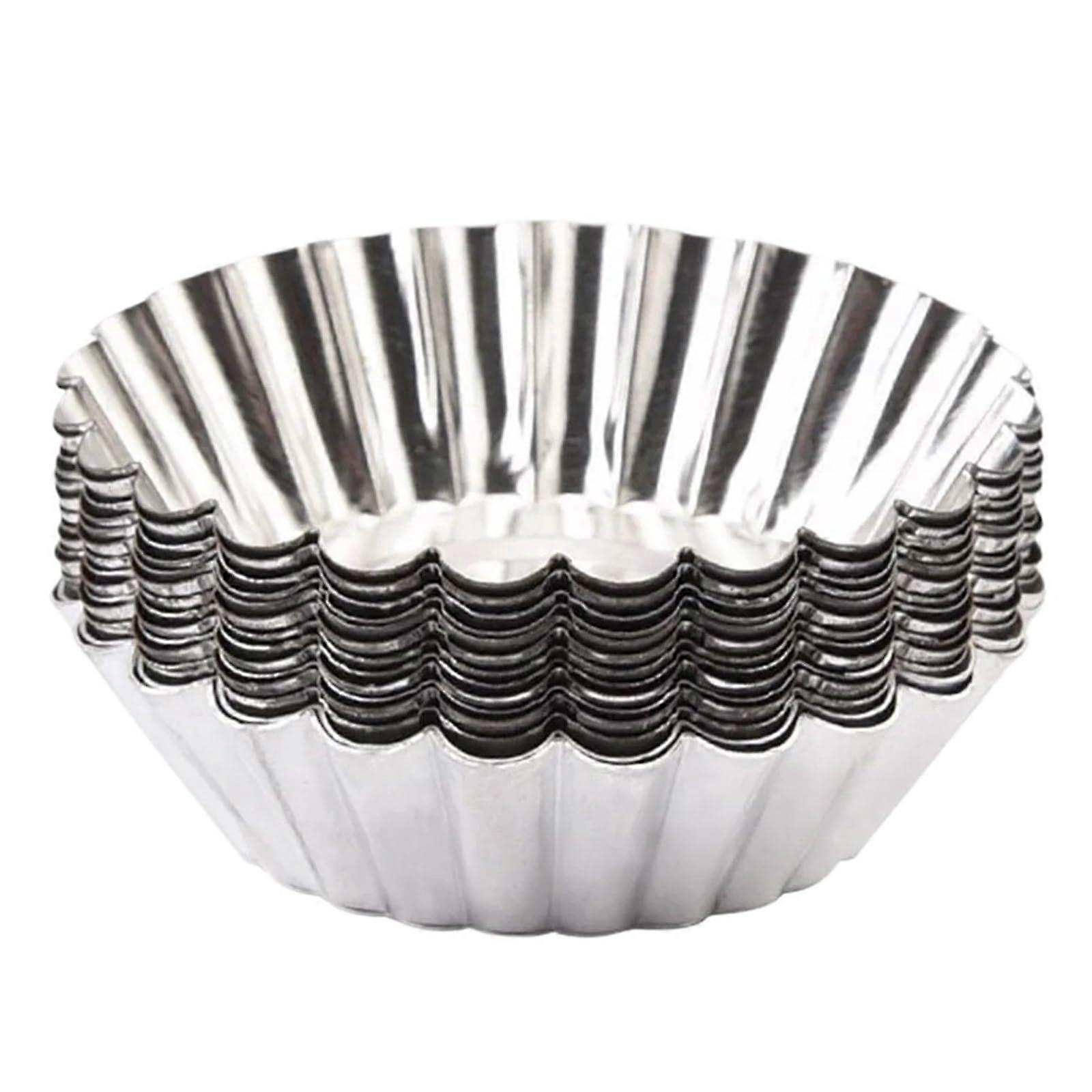 Egg cup, aluminum foil, baking molds, pancake pan, cupcake liners, tar cake molds, baking pans with sheets, grill cups (100pcs)
