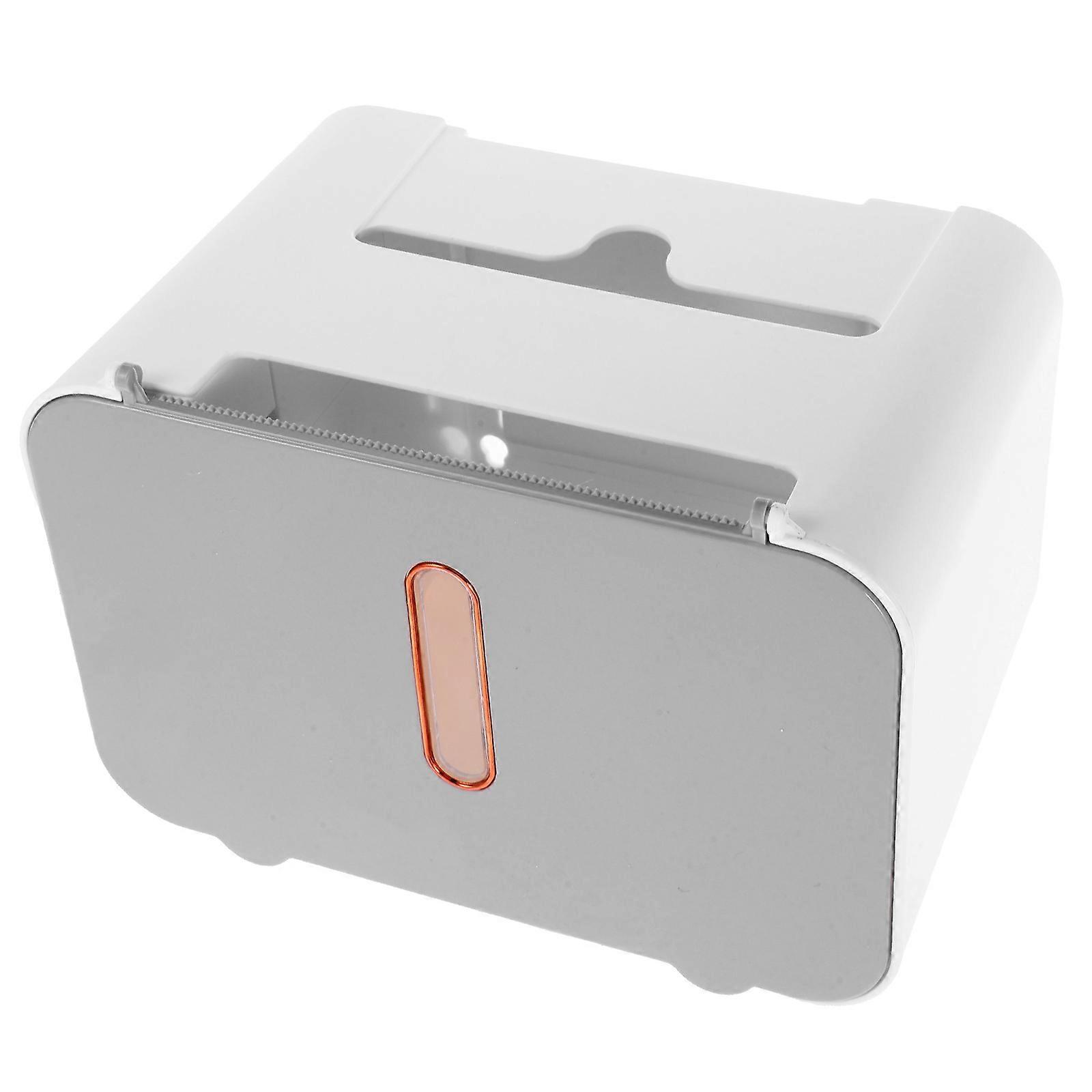 Touchless Wall Mounted Paper Towel Dispenser for Bathroom and Kitchen – Easy Setup, Modern Minimalist Design, No Drilling Required