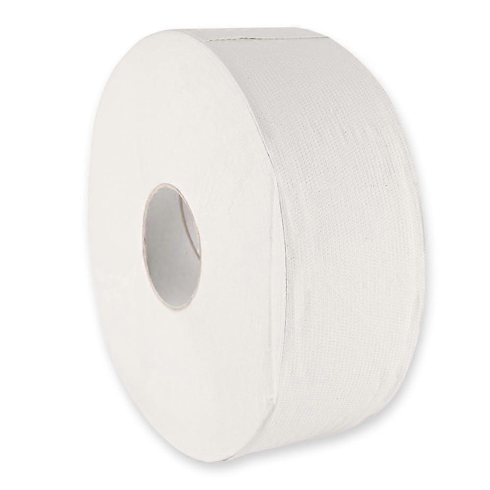 HygoClean Jumbo Toilet Paper, 2Ply, White, 6 Rolls of 2115 Sheets