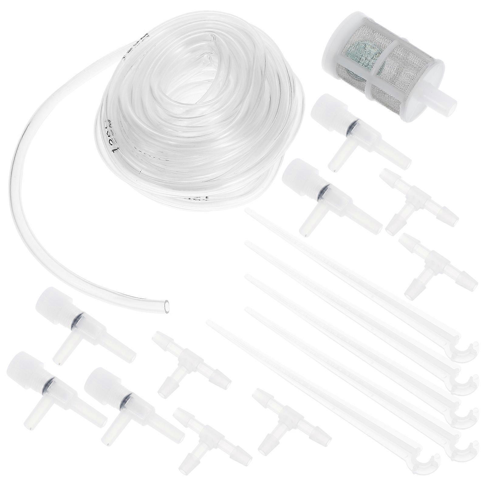 Greenhouse Supplies Automatic Drip Irrigation Hose and Valve for Potted Plants Garden Balcony Drip Irrigation 500.00X0.60X0.60CM PP 1 Set