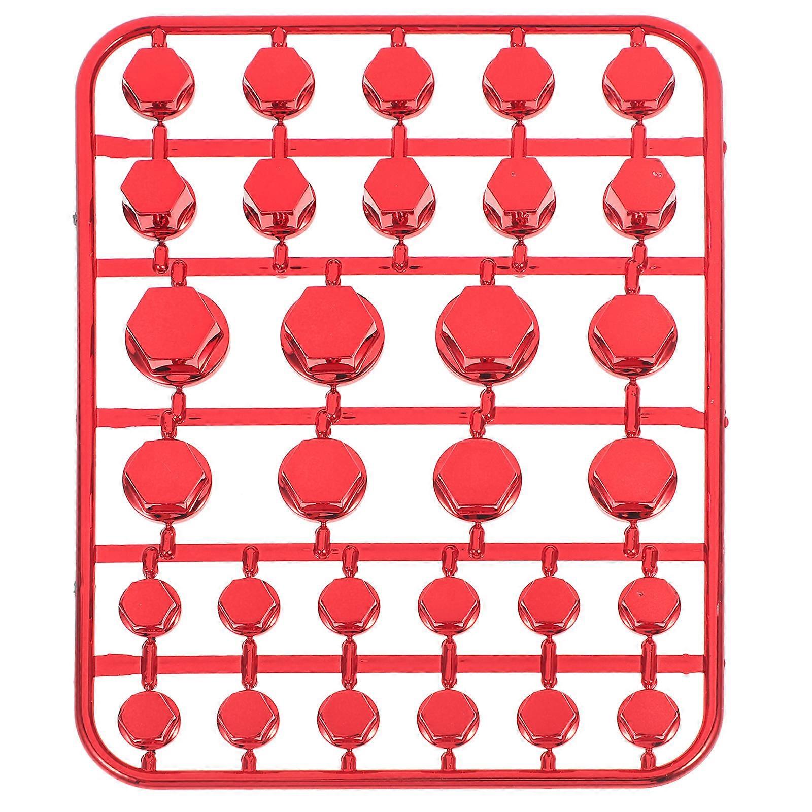 30pcs Nut Cap Decorations for Screws Plastic Bolt Cover Cap for Motorcycle