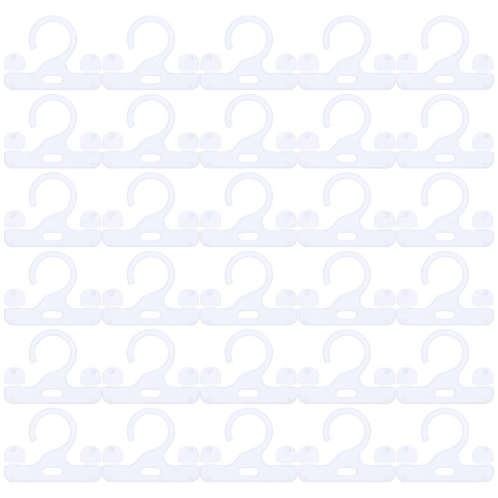 Moisture Absorber Bag Hangers Plastic Hooks Compact Home 8.2X6.5X0.5CM Hanging 50Pcs