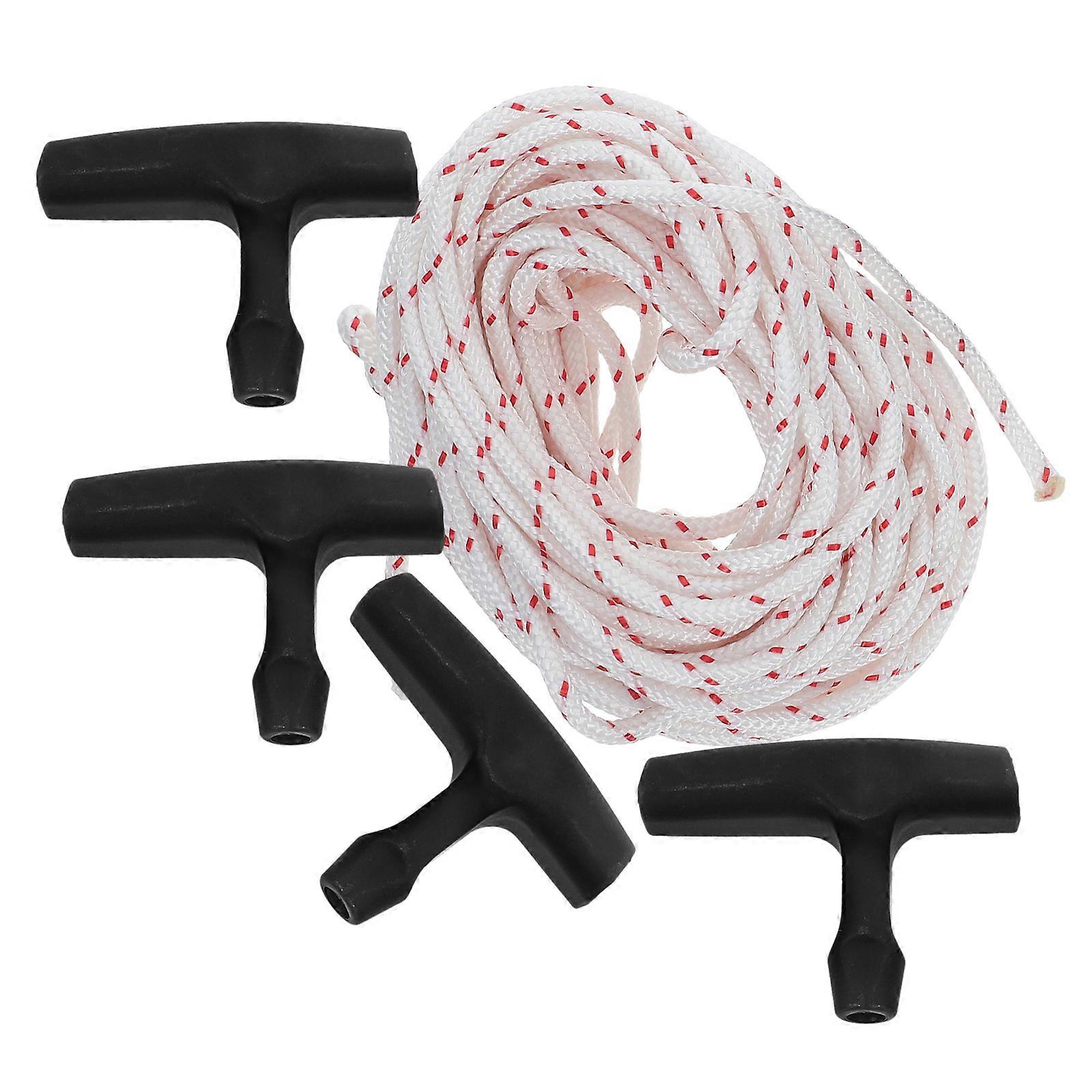 جزازة العشب سحب الحبال كاتب الحبل سحب حبل مولد مناسبة متنوعة اللون 4 ملليمتر قبضة مريحة DIY عشاق 1 مجموعة