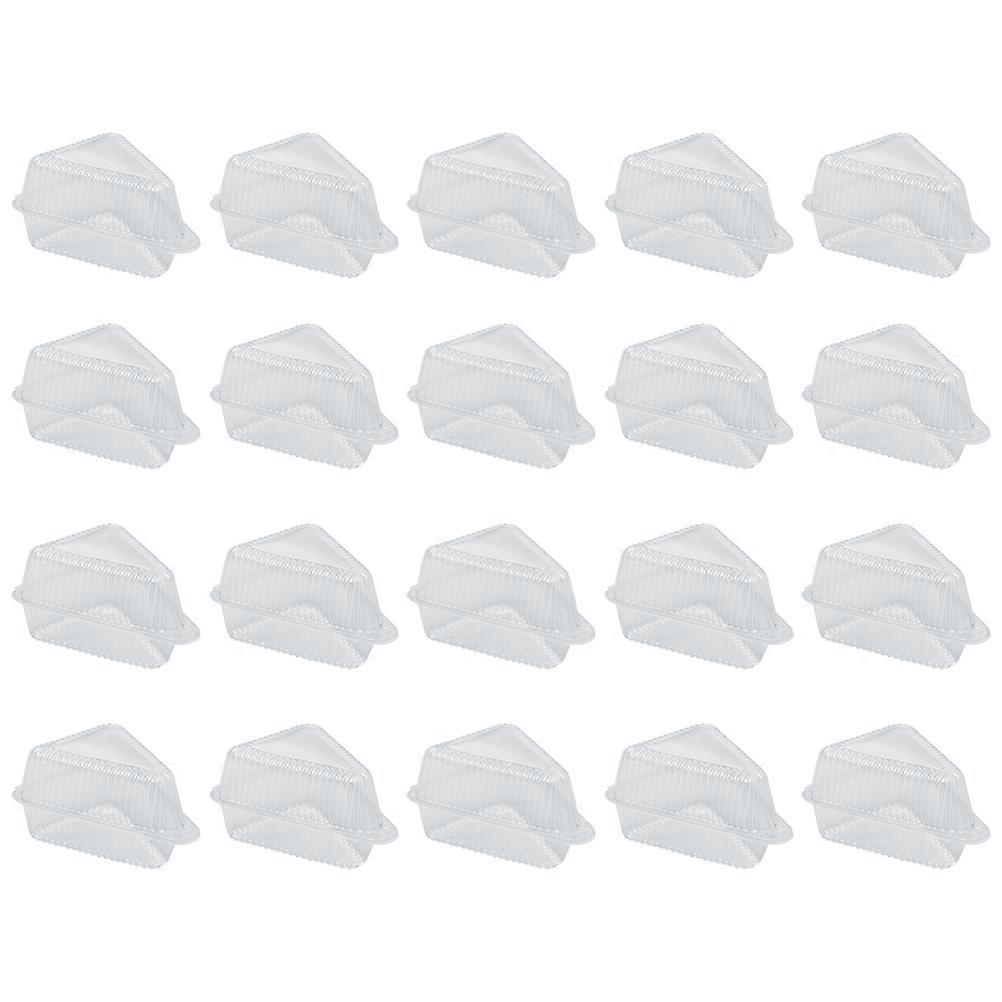 Pie Containers Cake Storage Container Transparent Birthday Parties 25Pcs