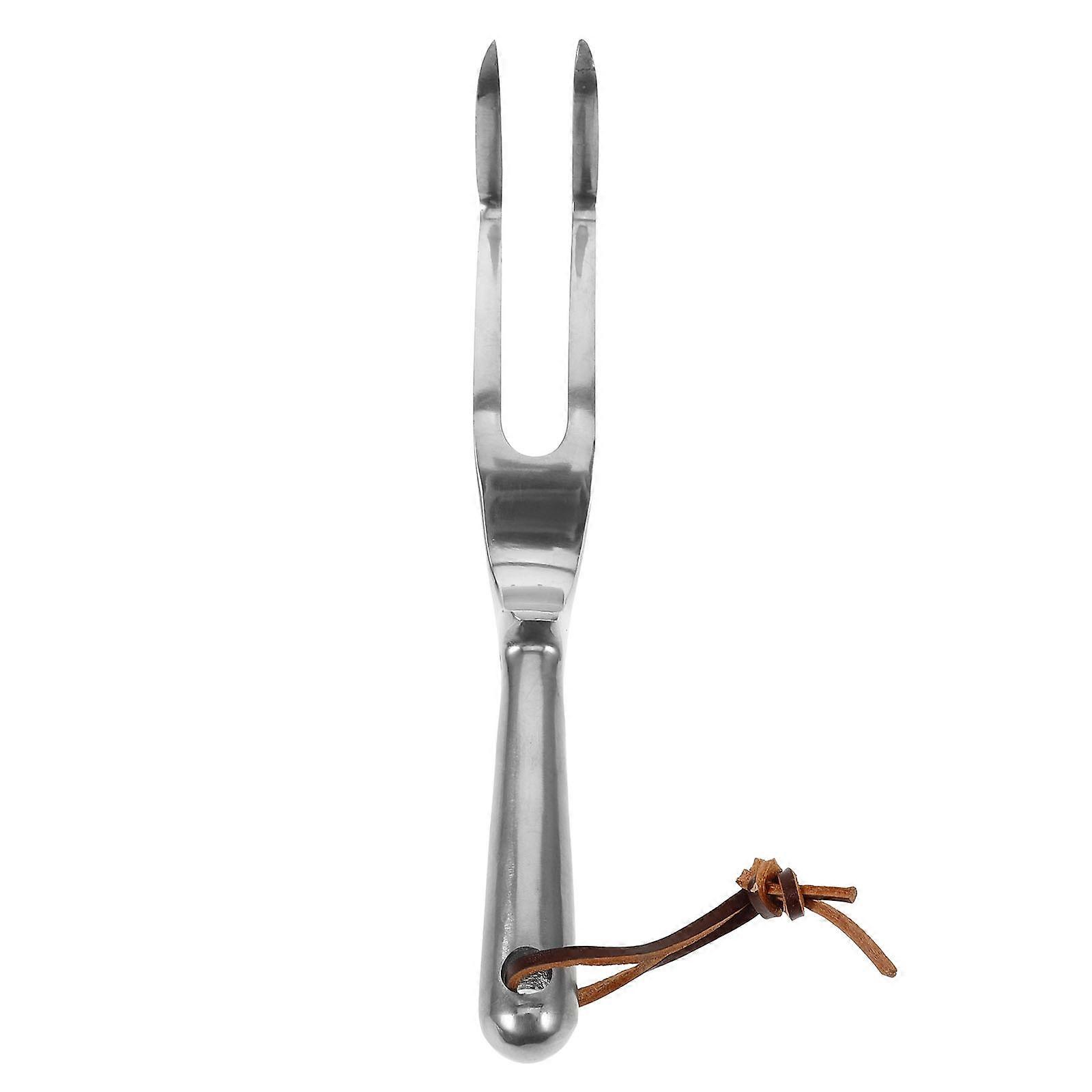 Gardening Bonsai Rake, Bonsai Root Rake Small Loosen Soil Tool Mteal Shrub Rake 2-Prong Soil Rake With Ergonomic Handle For Gardening Plants Flowers