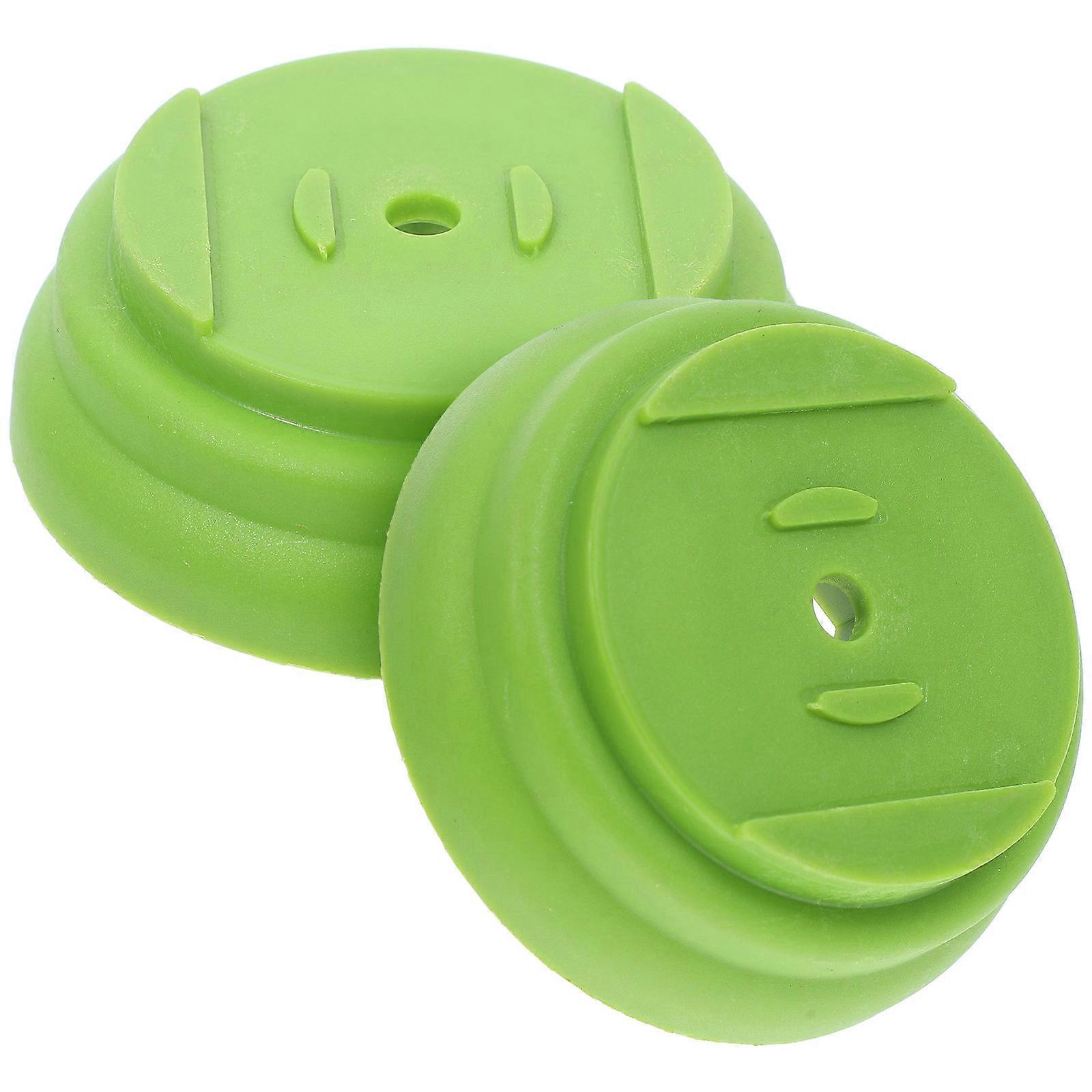 2Pcs Mower Base For Small Brush Accessory Designed For Home Gardening Enthusiasts In Green Color