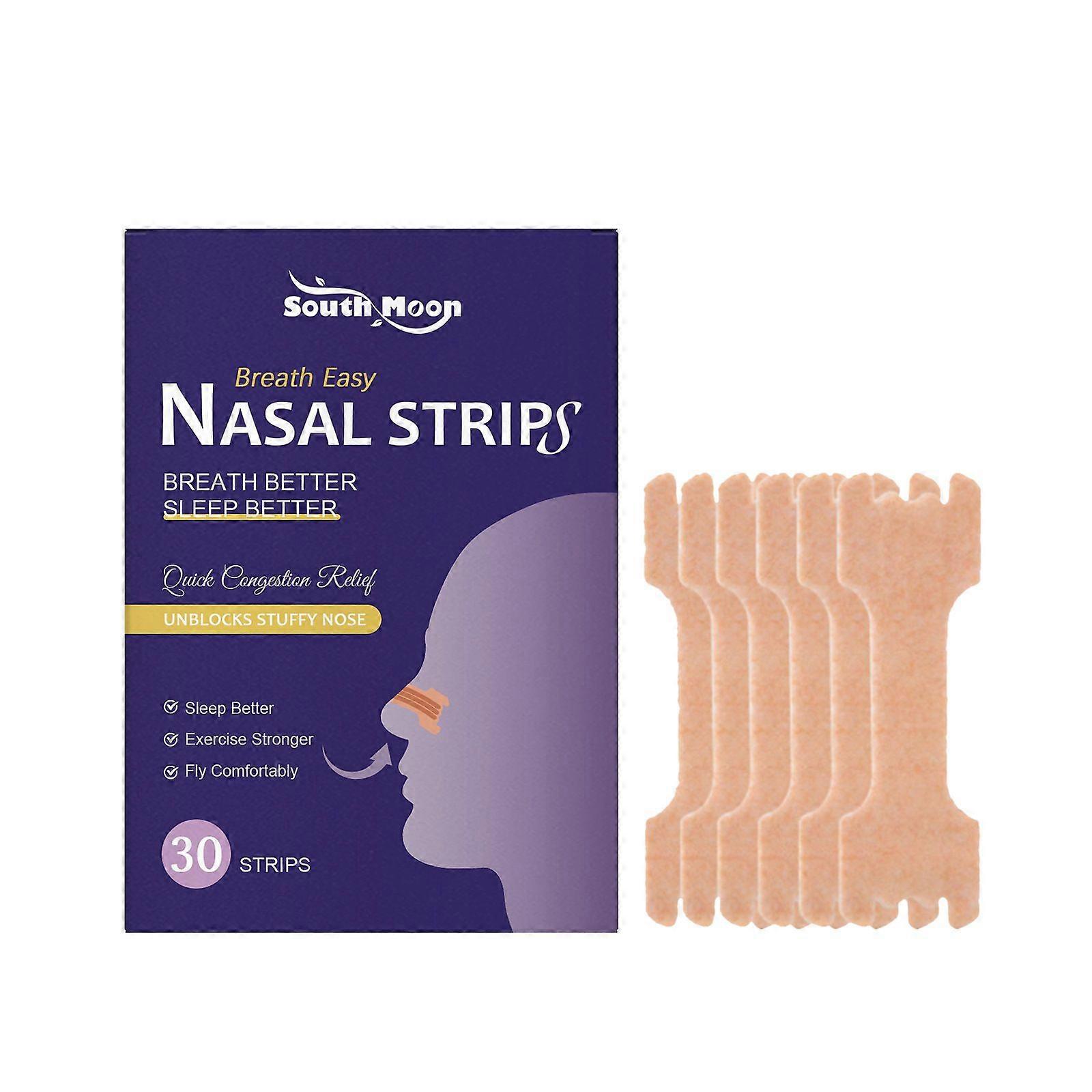 Nose Plasters, Anti Snoring Nose Strips, Premium Nose Strips, Effective Nose Plasters, Snoring, Better Breathing for Clogged Nose, for Better Sleep Qu