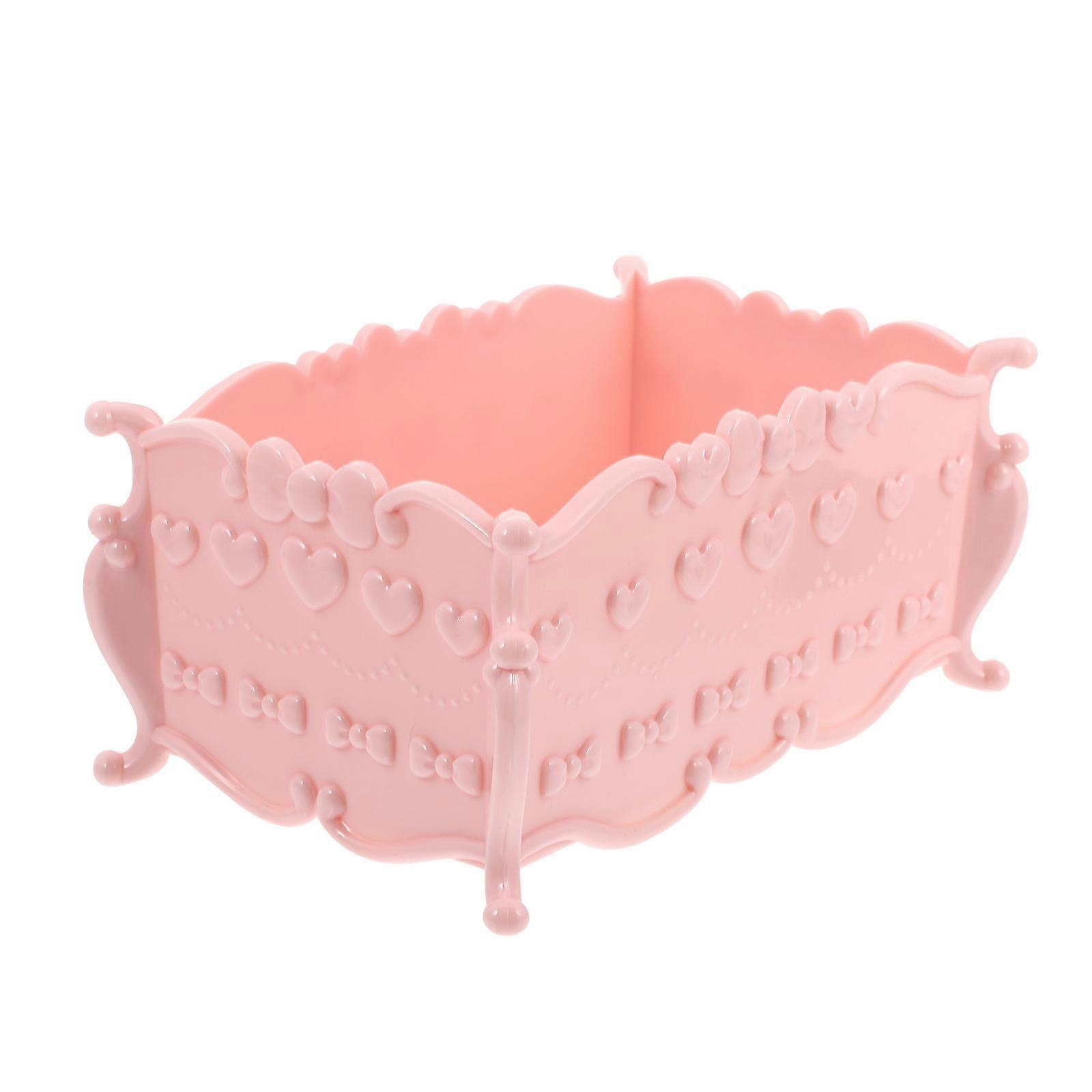 Hamster Bathtub Plastic Sand Bath Container for Pet Use 1Pcs Pink