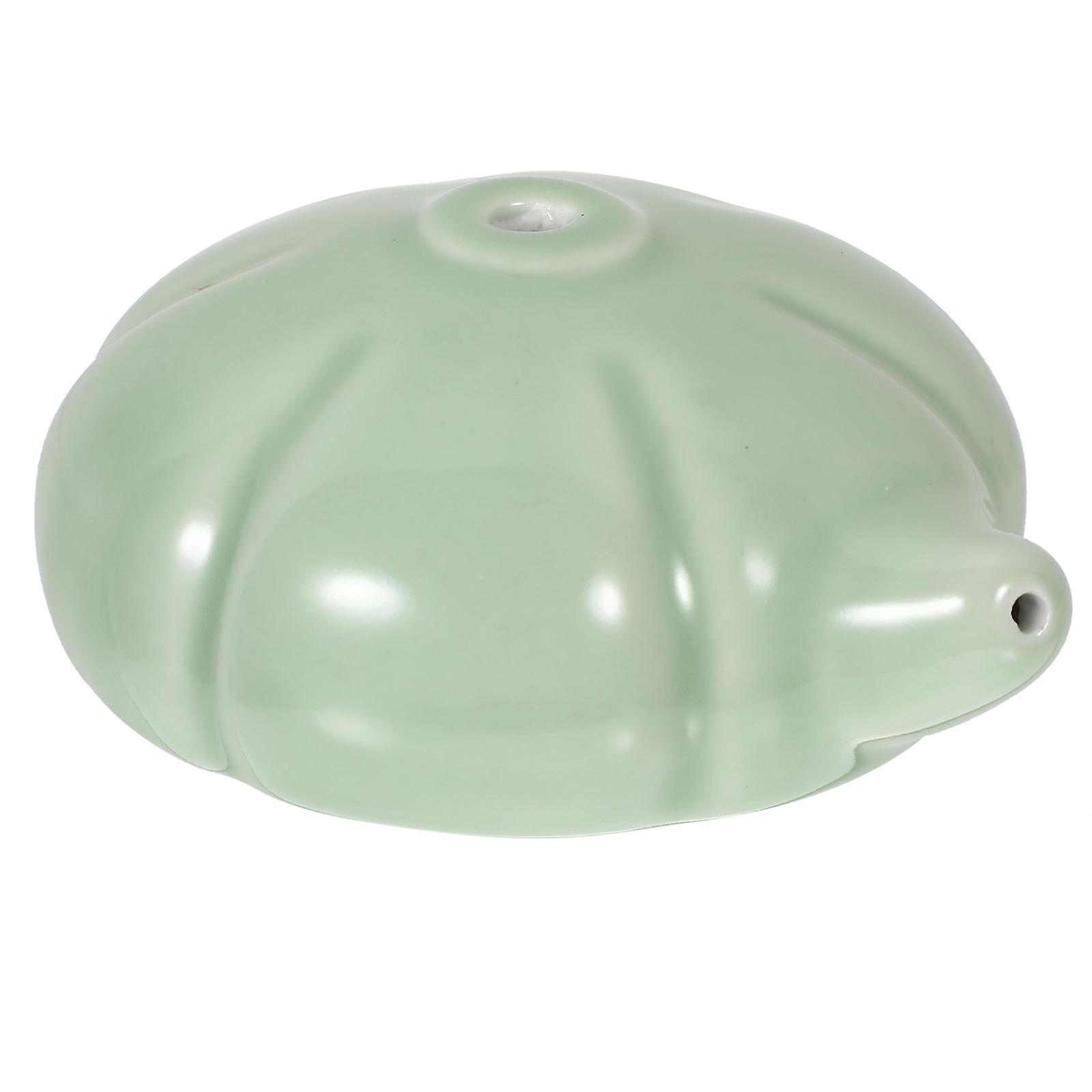 Green Ceramic Water Tray for Storage Use Creative Design Practical and Portable 9848940