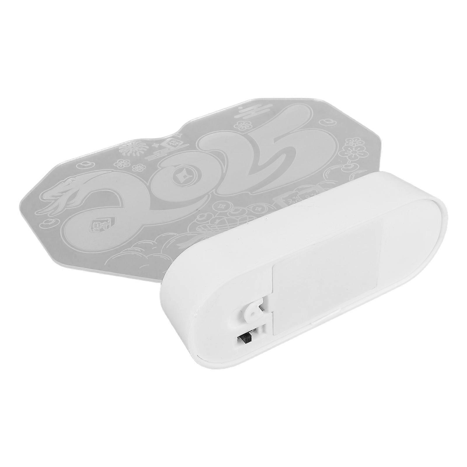 Led Light Up Numbers Rectangular Shape Acrylic Material Home Decor Birthday Parties 1Pack