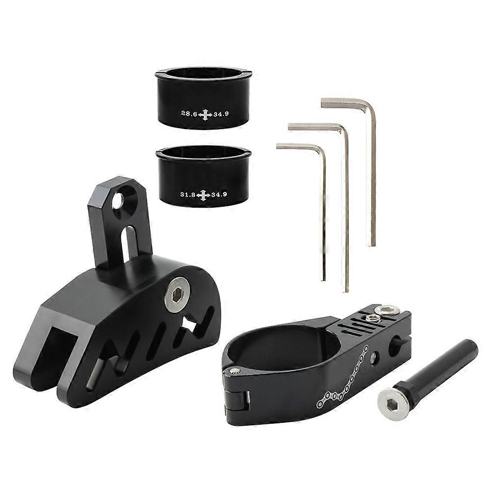 Bike Chain Guide Stabilizer 1 Set For Cyclists Mountain Biking Black Aluminum Alloy Prevent Chain Jumping