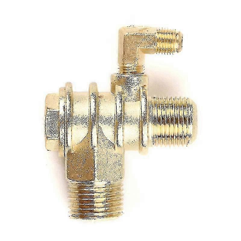 Air Compressor 3-Port Brass Check Valve Connector Tool 3 Way Metal Valves