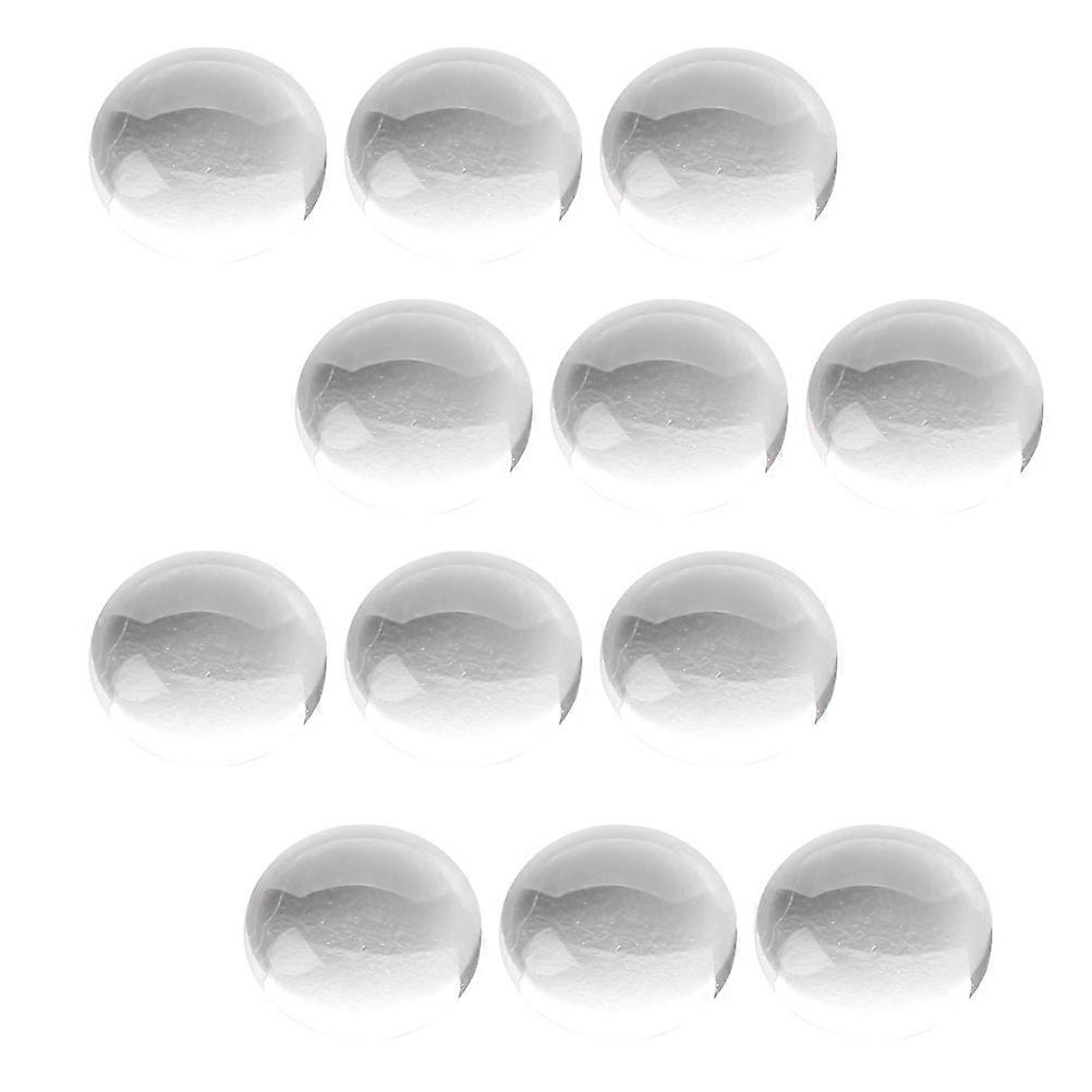 1 Box Flat Round Glass Gems Patch for DIY Jewelry Accessories and Handmade Jewelry Material
