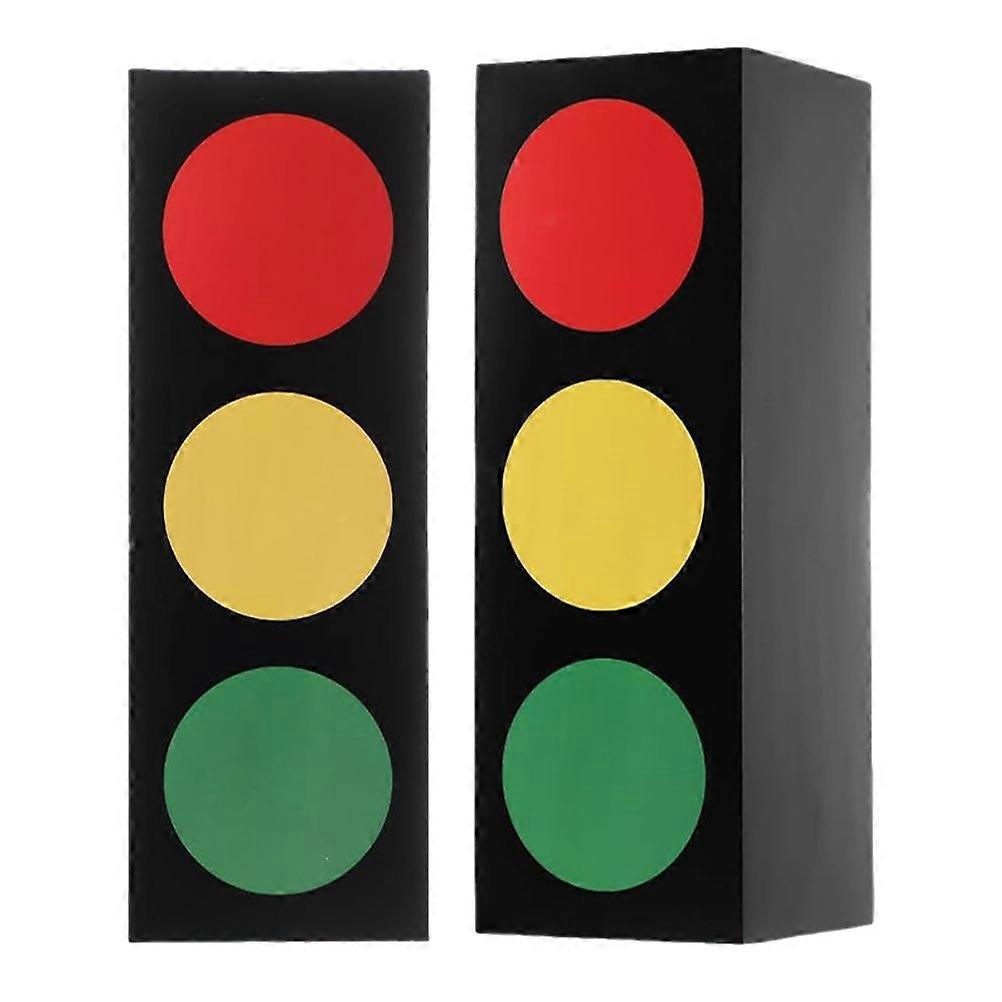 Here's a refined and professional product description based on your input:
**2 Pack Traffic Light Gift Boxes – Sturdy Cardboard Candy & Gift