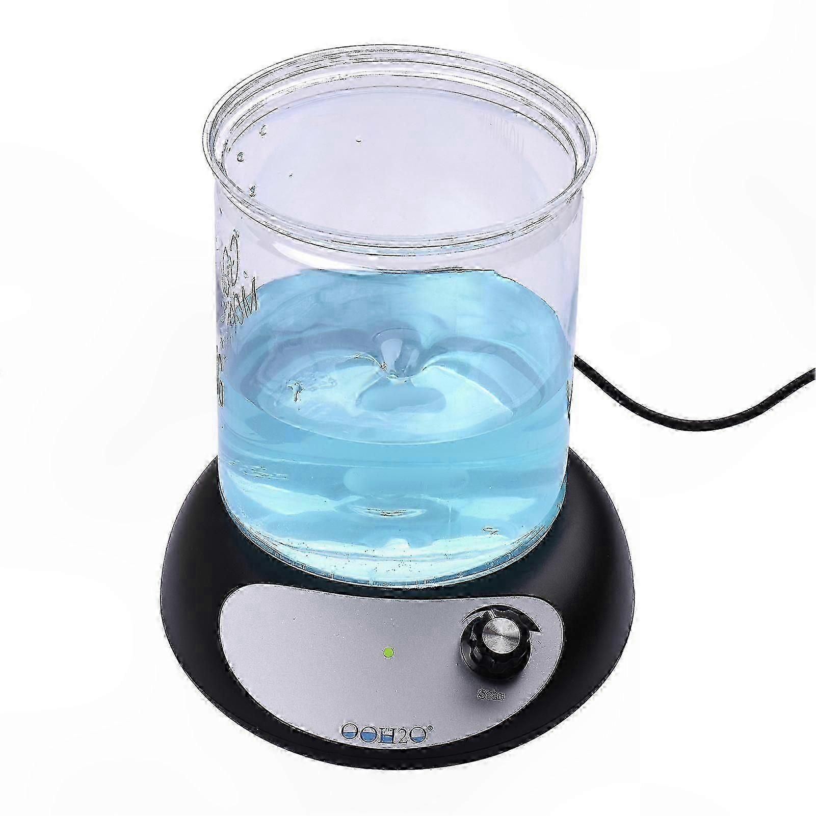 Adjustable Speed Magnetic Stirrer with Stir Bar, 2000ml Capacity for Lab & Home Use - US Plug