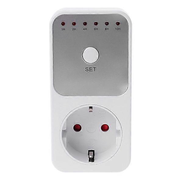 Smart Control Countdown Timer Switch Plug-In Socket Timer Outlet EU Plug, Home Use