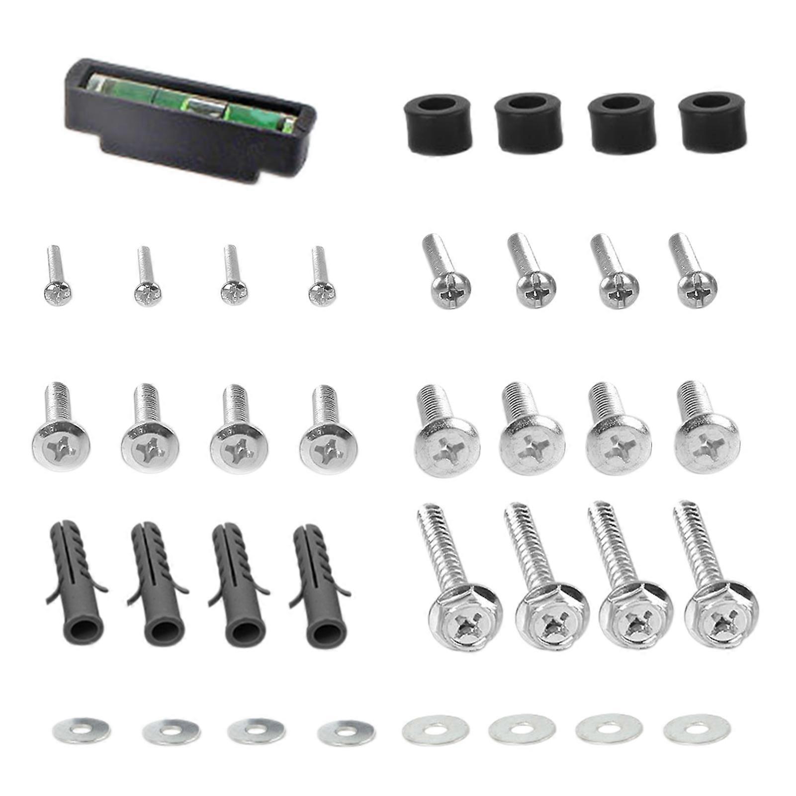 Wall Mount Heavy Duty Repair Tool Kit Fixed TV Hardware Holder Durable Home Monitor Stand Easy Installation DIY Screw Kit Manual
