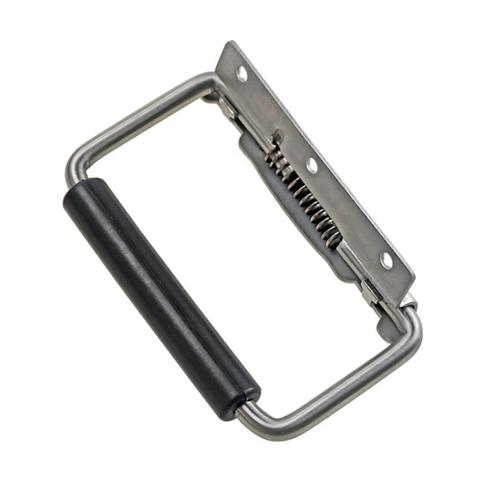Stainless steel spring with rubber sleeve, tool cabinet, folding handle, 1 pc