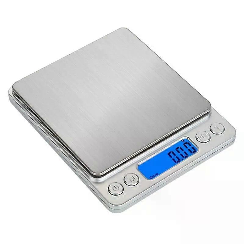 Precision Food Scales w/ Backlit LCD Display Multifunction Stainless Steel