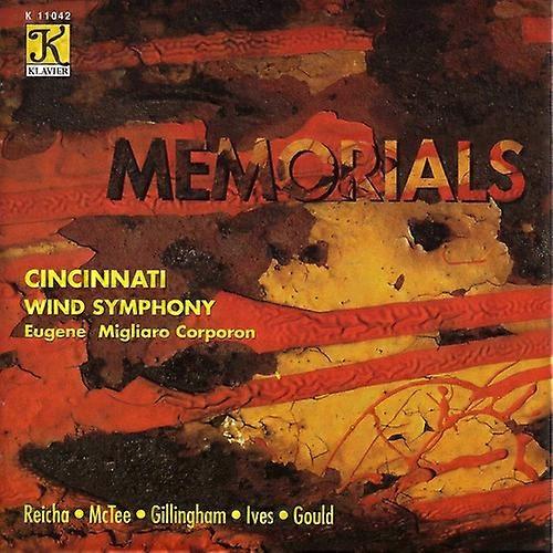 Cincinnati Wind Symphony - Memorials  [COMPACT DISCS] USA import