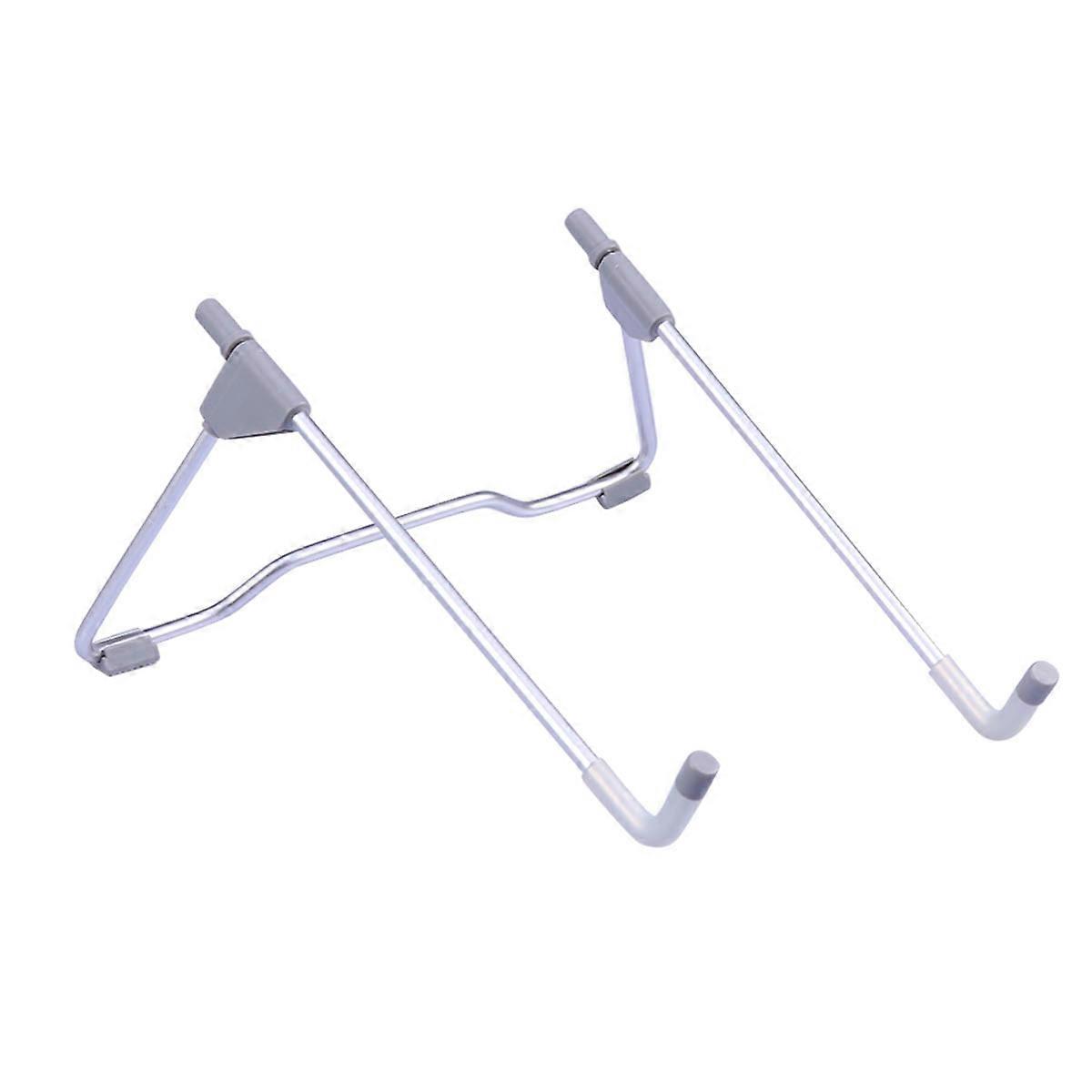 Portable Laptop Stand 2pcs Folding Notebook Holder Mount Riser for Computer Tablet Grey