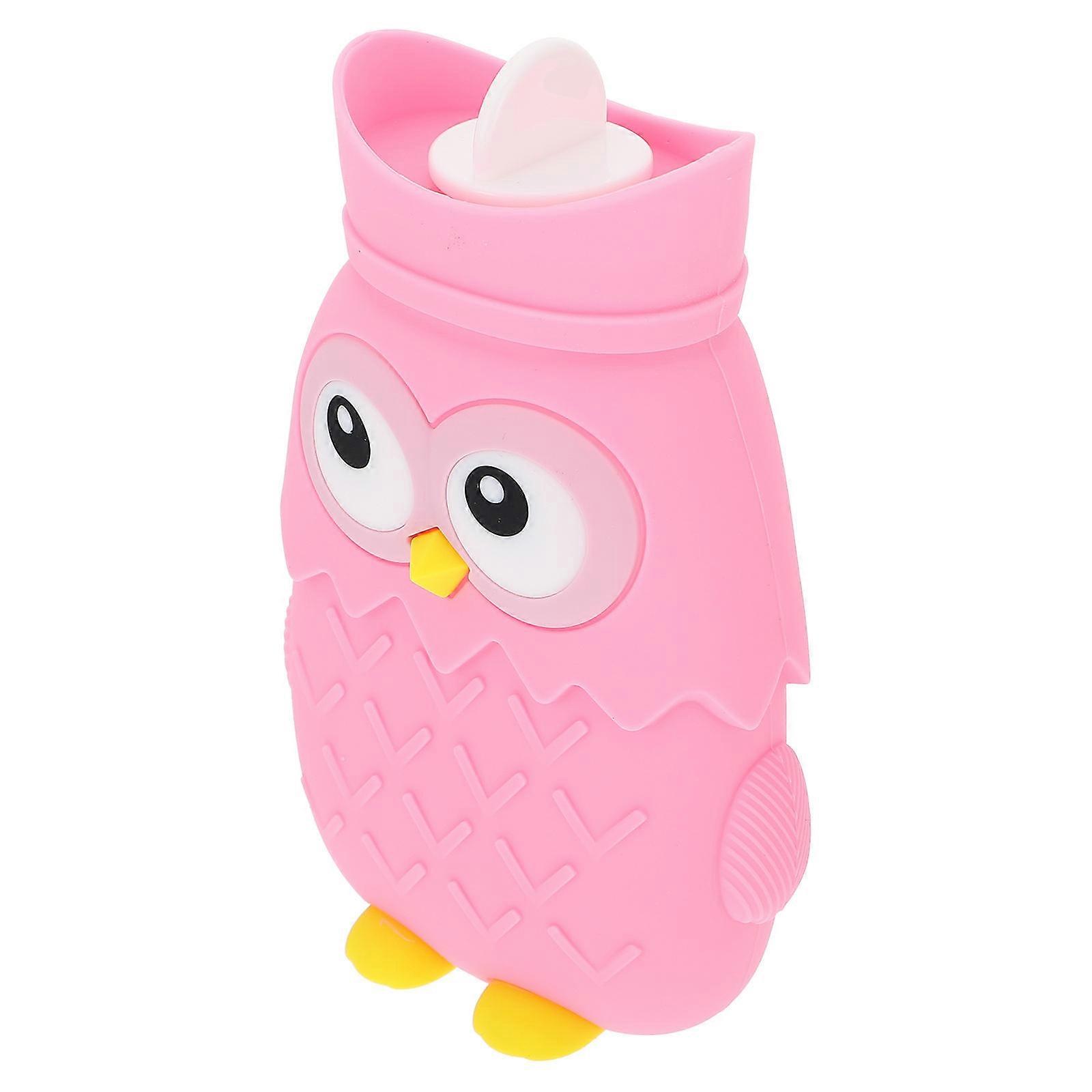 1Pcs Durable Hand Warmer Hot Water Pouch In Pink For Women And Friends With Warmth In Winter