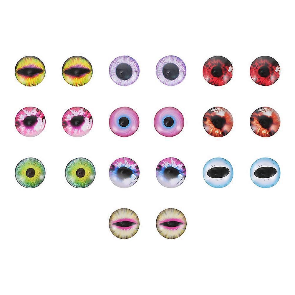 Assorted Doll Eyes 30Pcs Round Decorative Items For Parents And Craft Enthusiasts Activities
