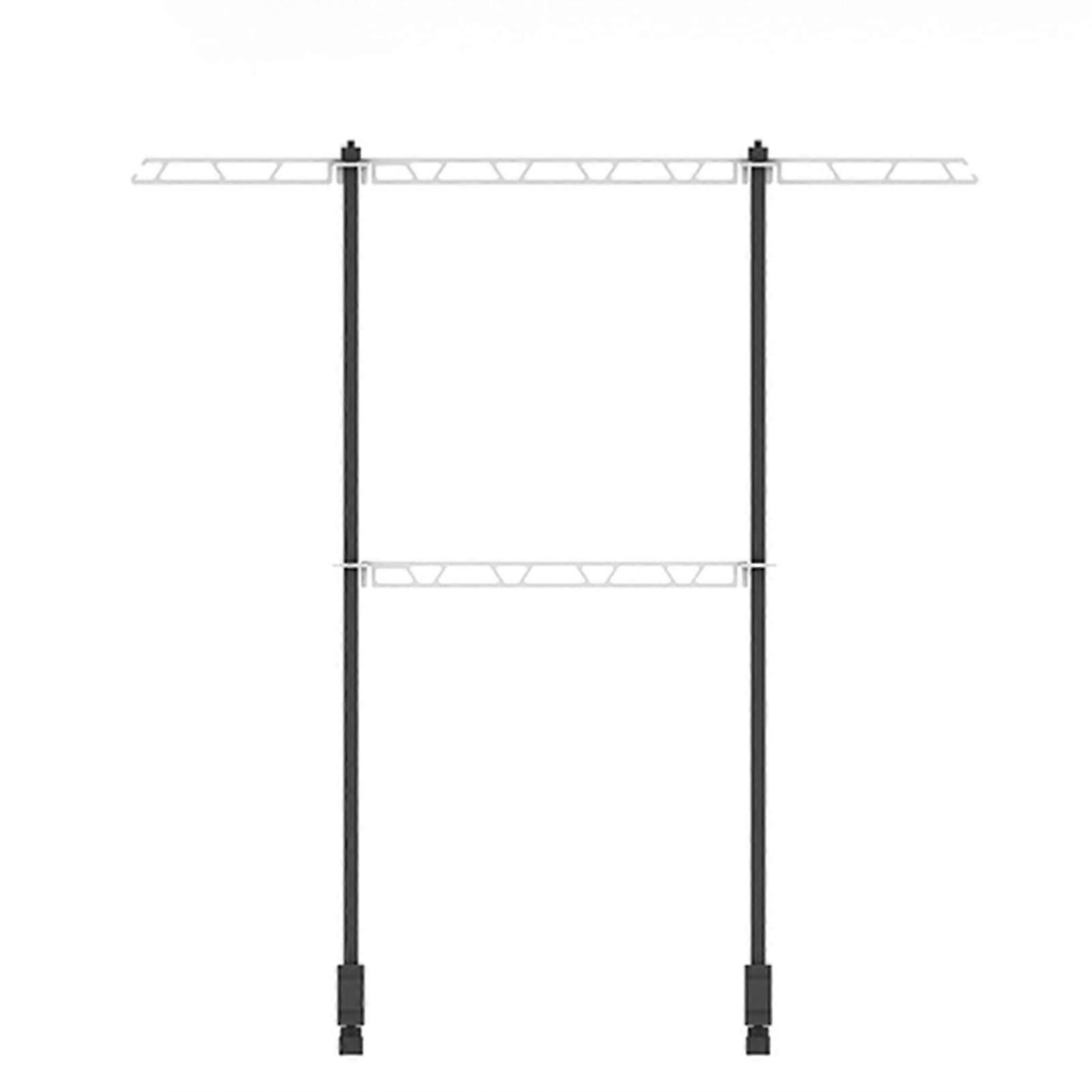 2025 BBQ Tableware Storage Rack with Storage Bag Durable Adjustables Table Rack for Home Desk