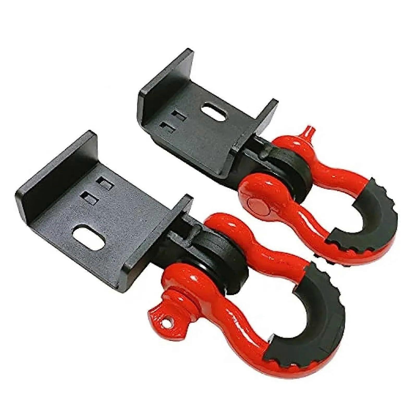 Front Tow Hook Bracket With 3/4Inch Shackles For Toyota Tacoma 2009 Trailer Hitch Ref: 2392