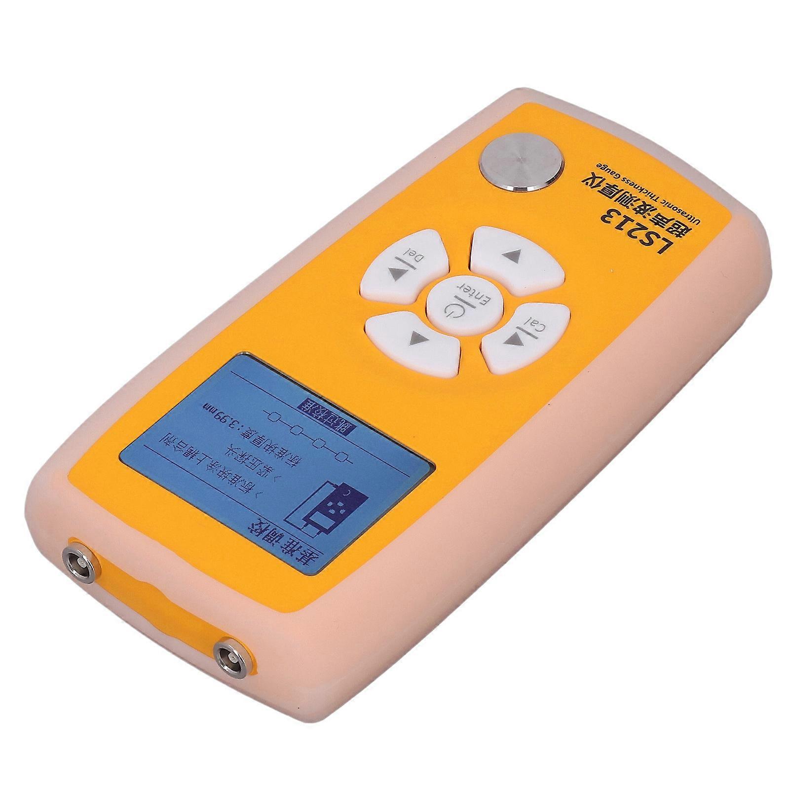 Ultrasonic Thickness Gauge High Sensitivity Digital Display Thickness Measuring Tester Meter 