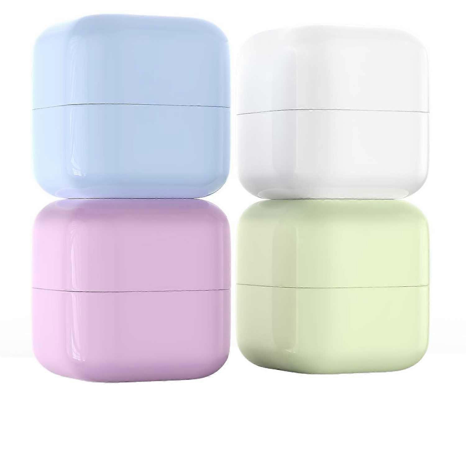 4-Pack Leak-Proof Travel Storage Boxes - Toiletry Organizers