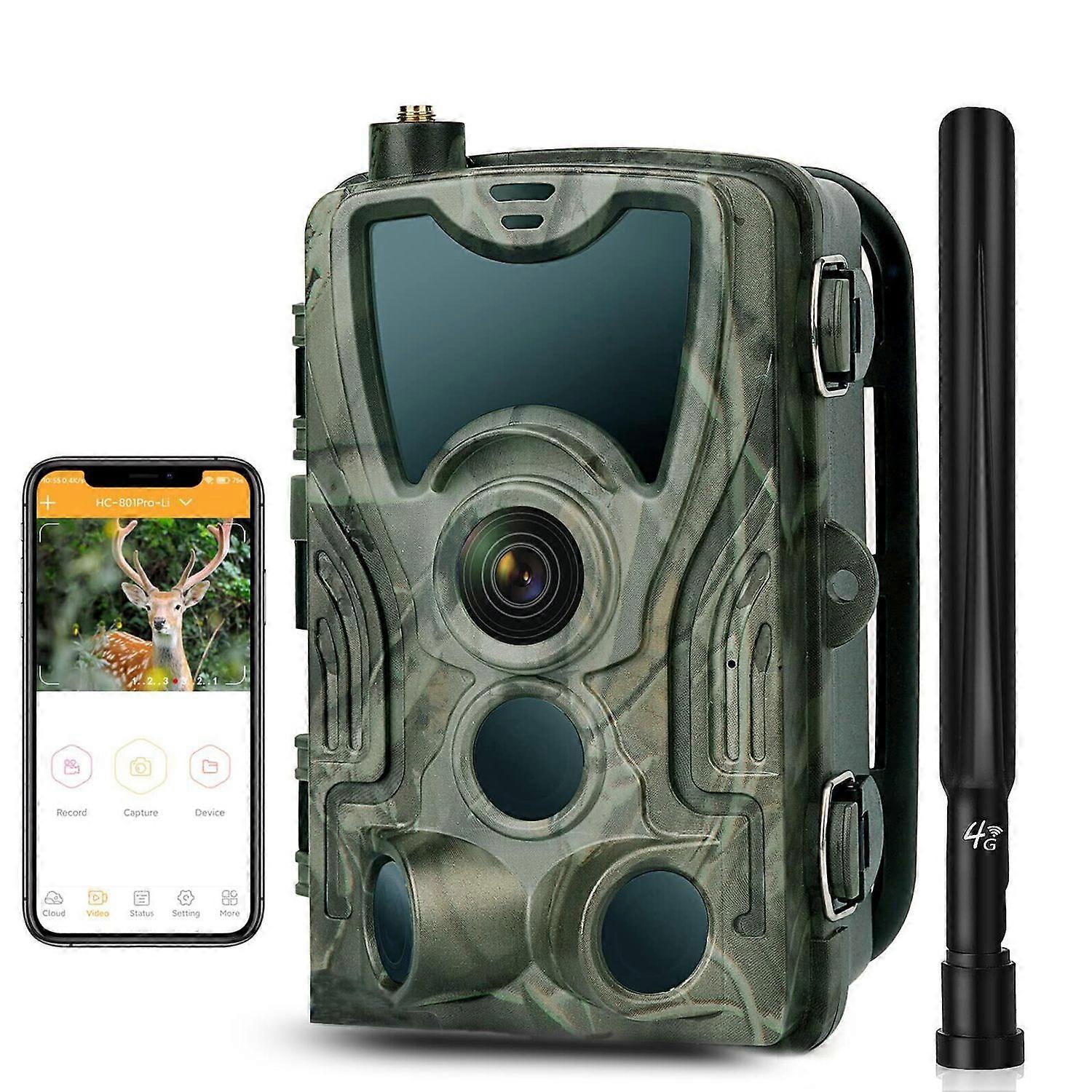 4K 4G App Remote Phone Control Hunting Camera EU Plug