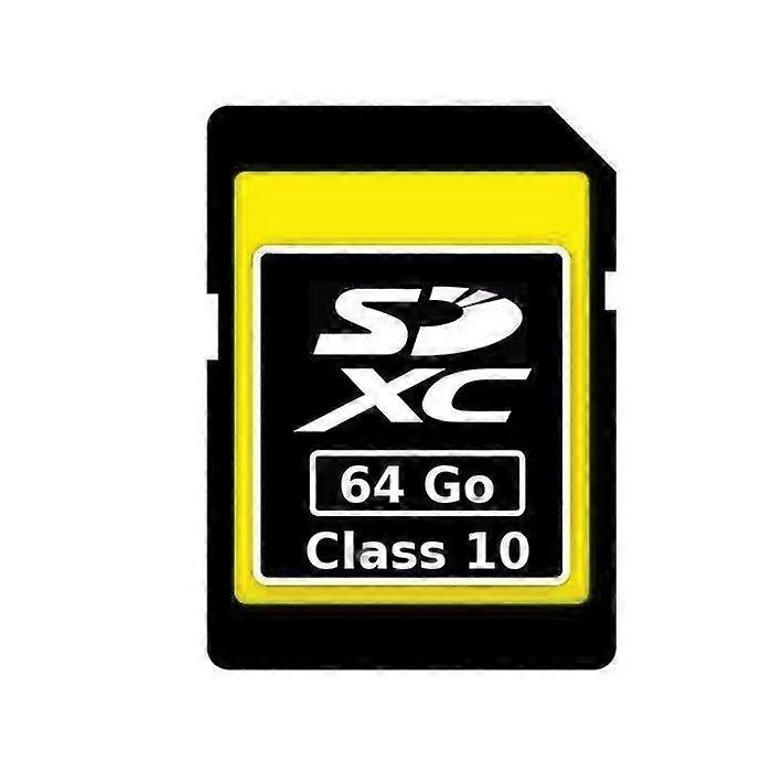SDXC Memory Card - YONIS - 64 GB - Class 10 - Compatible with Camera and Photo Device