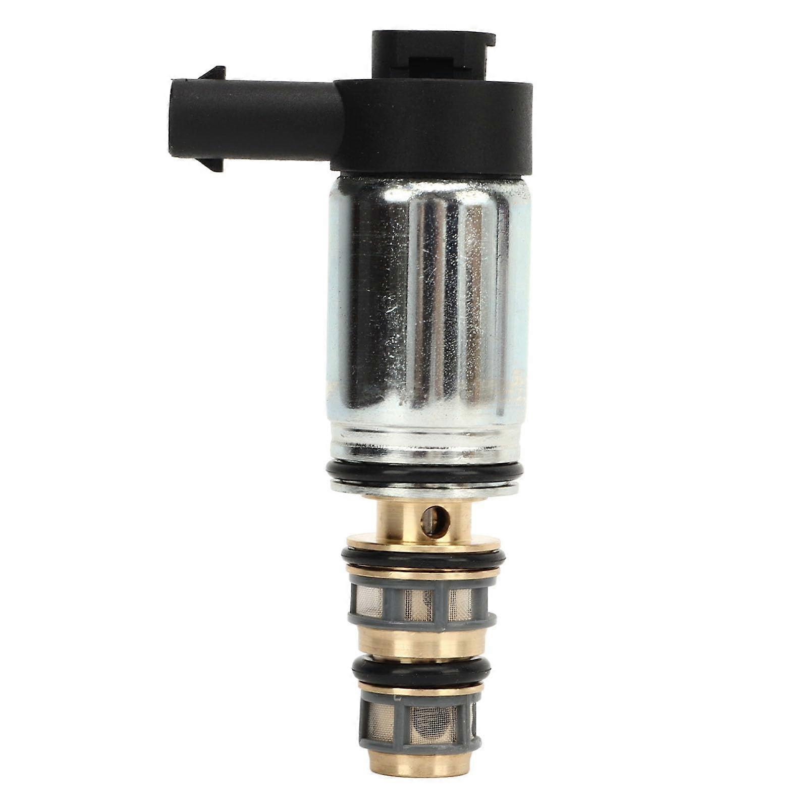 XTS 3.6L engine air conditioning compressor with solenoid control valve, compatible with Delphi compressor.