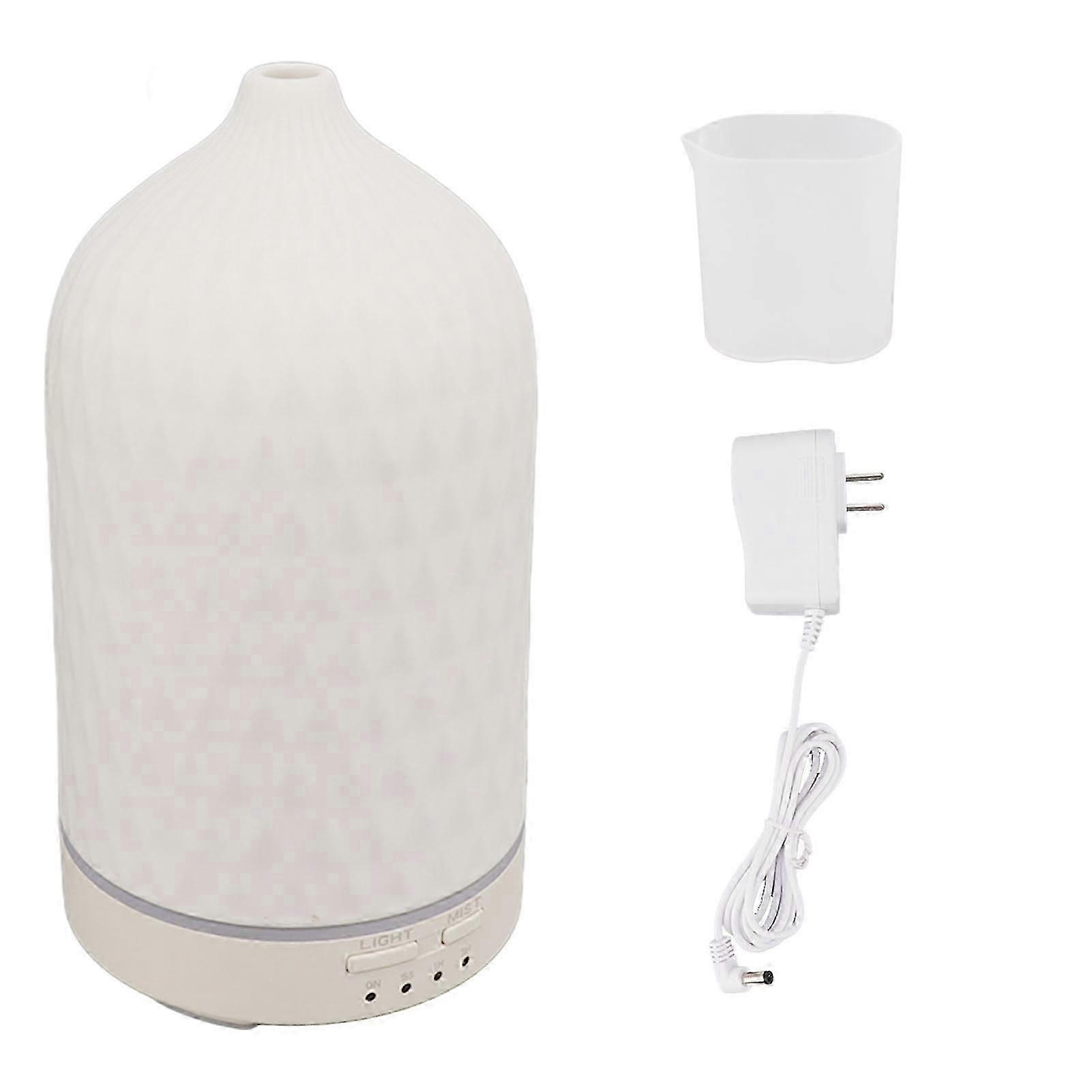Diffuseur d’huiles essentielles Humidificateur Diffuseur d’aromathérapie en céramique à losanges