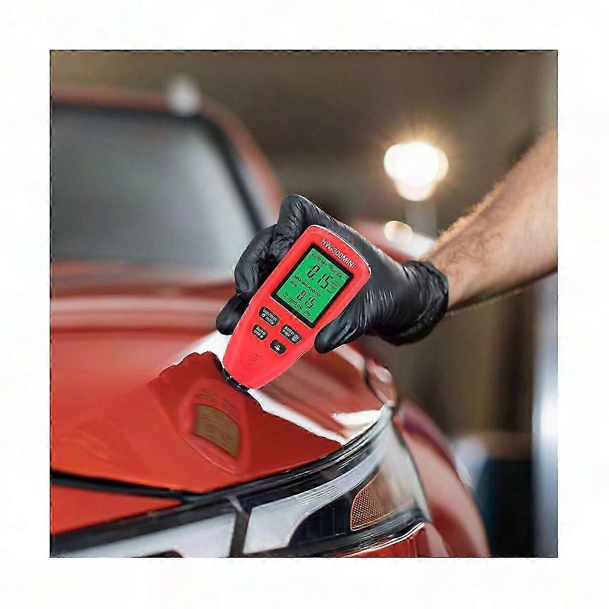 HW300MINI Digital Thickness Gauge for Auto Paint Measurement - Car Paint Layer Tester