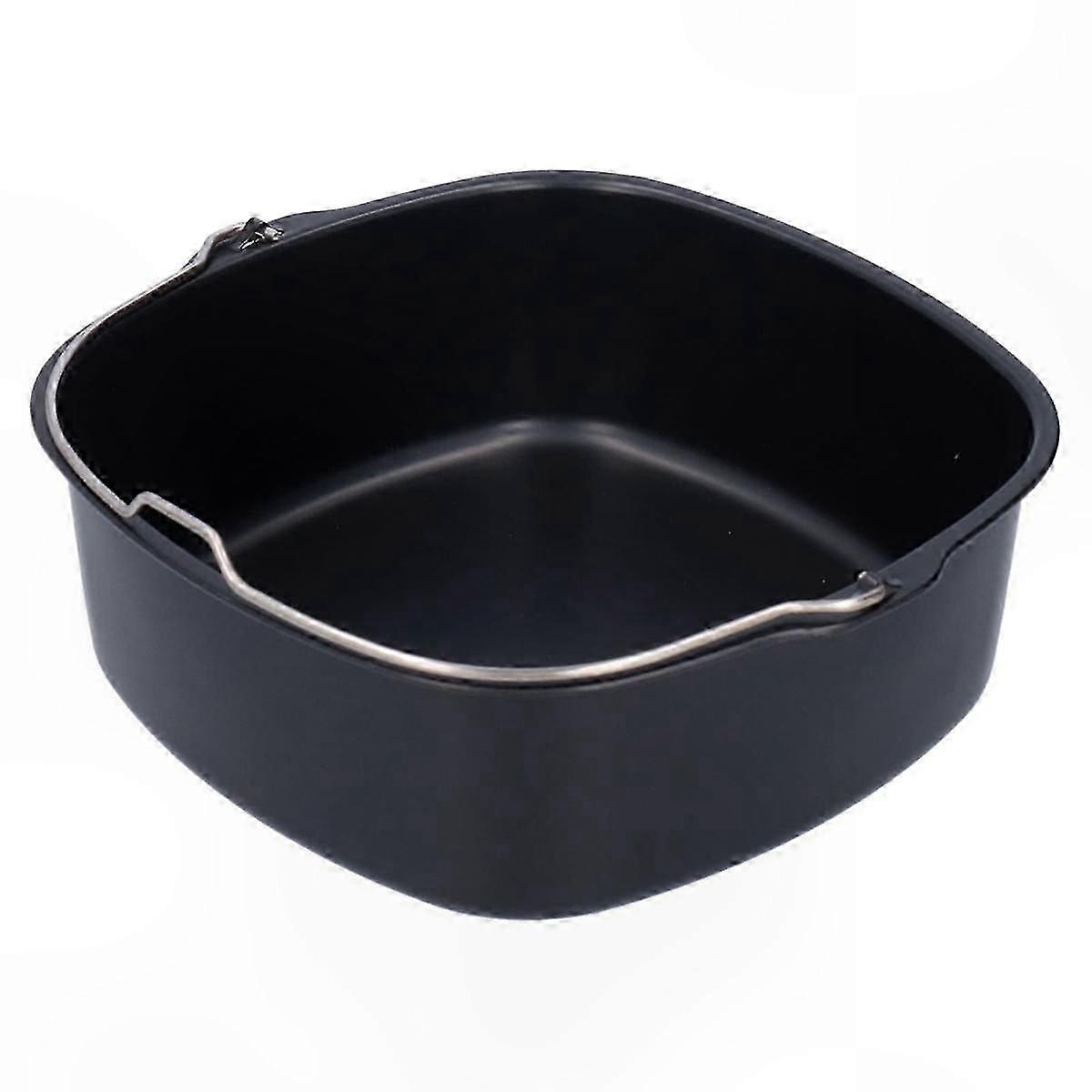 8-Inch Non-Stick Baking Pan for Air Fryer Cake Barrel Accessory, 22CM Universal Fit for Multiple Models