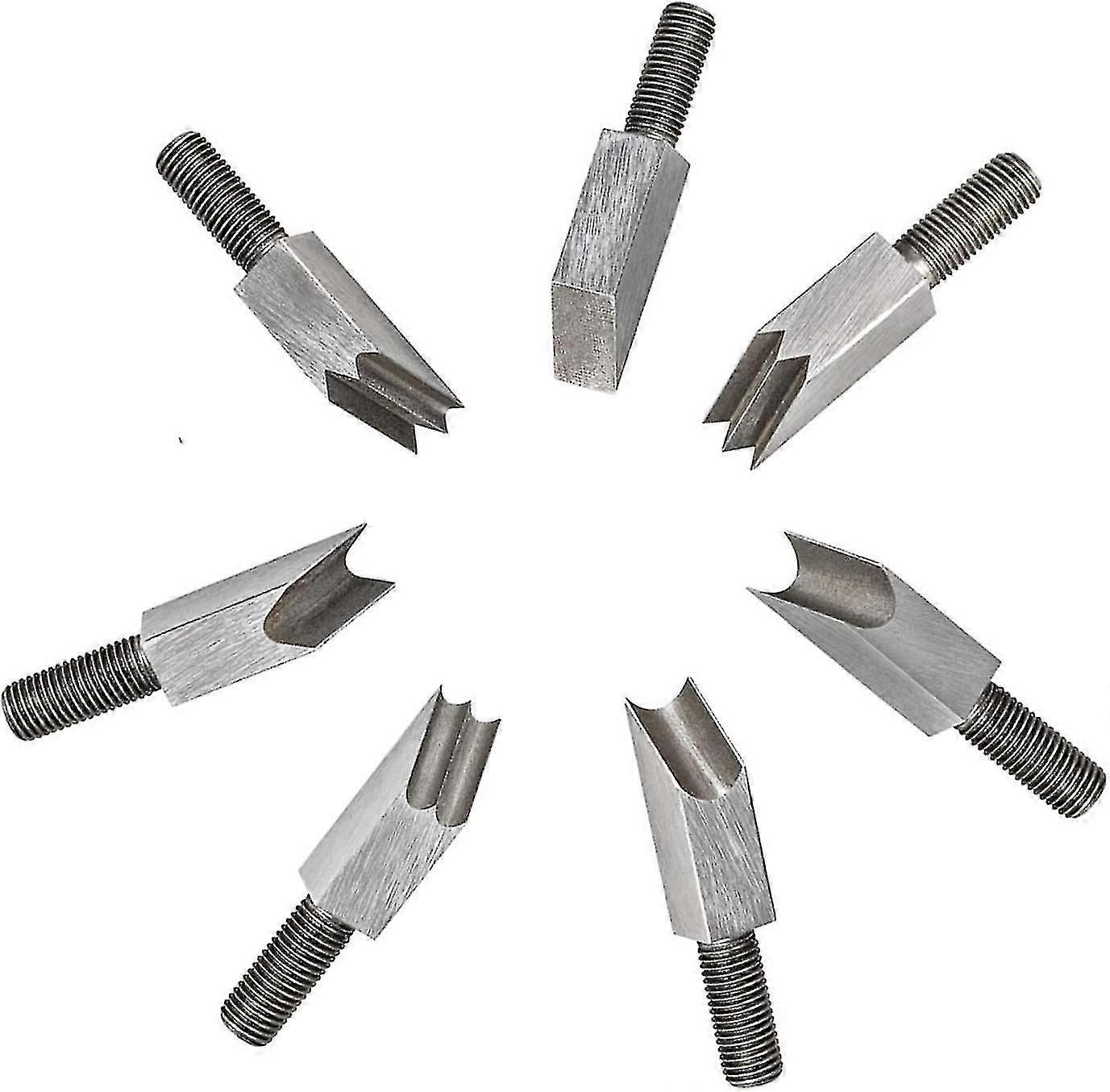 Woodworking Bevel Plane with 7 Milling Heads, Edge and Corner Hand Tool