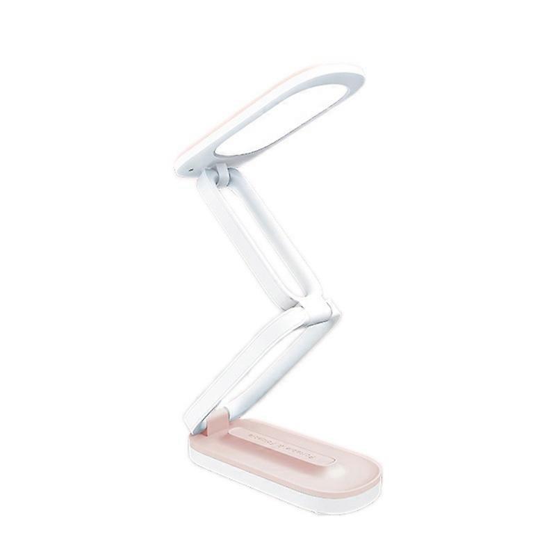 T125 USB Foldable Reading Eye Light, Colour: Pink White Pink White