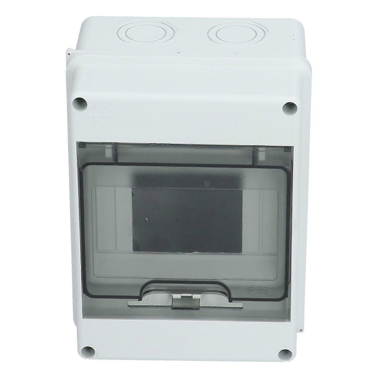 Transparent IP65 Waterproof Plastic Power Distribution Box Indoor