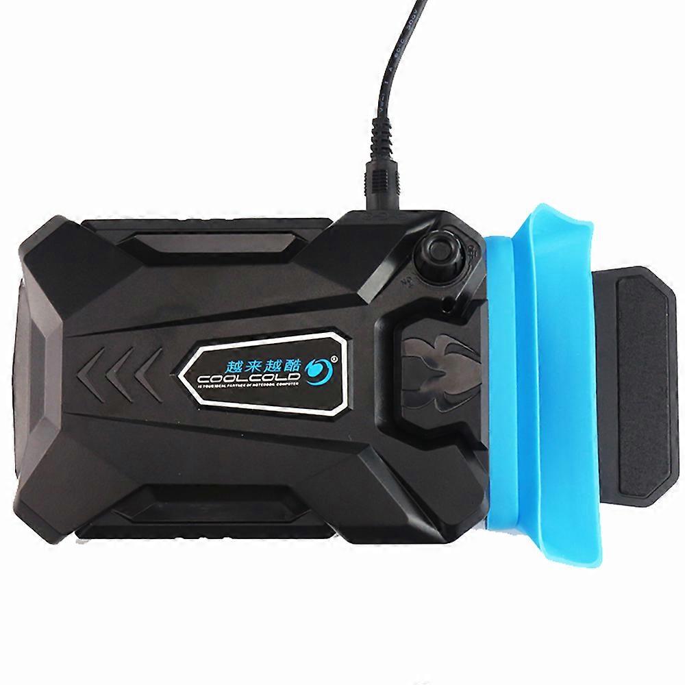 COOLCOLD K27 Portable Notebook Laptop Cooler USB Air Extracting Cooling Vacuum Fan Radiator