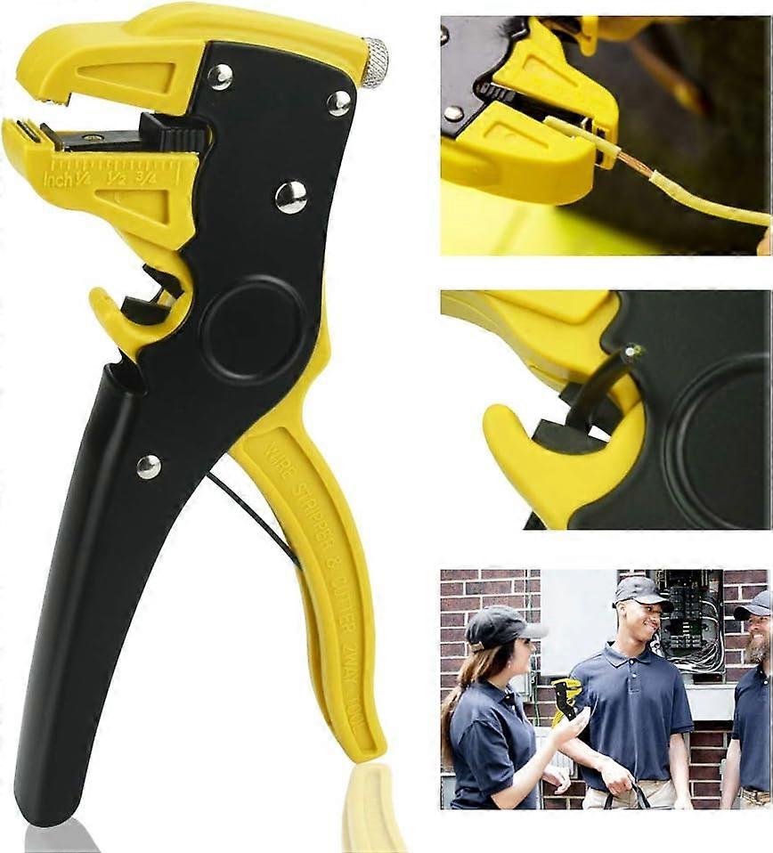 Wire Stripper 0.2-6mm Automatic Wire Stripper Wire Stripper Adjustable Insulated